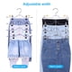 thumbnail image 5 of Naiovety Percha para faldas, soporte para pantalones de 4 niveles, Clip ajustable para ahorrar espacio, estante para colgar pantalones Almacenamiento y organización del hogar, 5 of 6