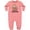 Mauve, variant on Inktastic My Lola Loves Me Baby Fleece Romper
