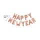 thumbnail image 3 of Globos De Papel De Aluminio Globo de aluminio de 16" de oro rosa con texto "Feliz Año Nuevo", ideal para decoración de fiestas y festivales. JASKFLY, 3 of 8