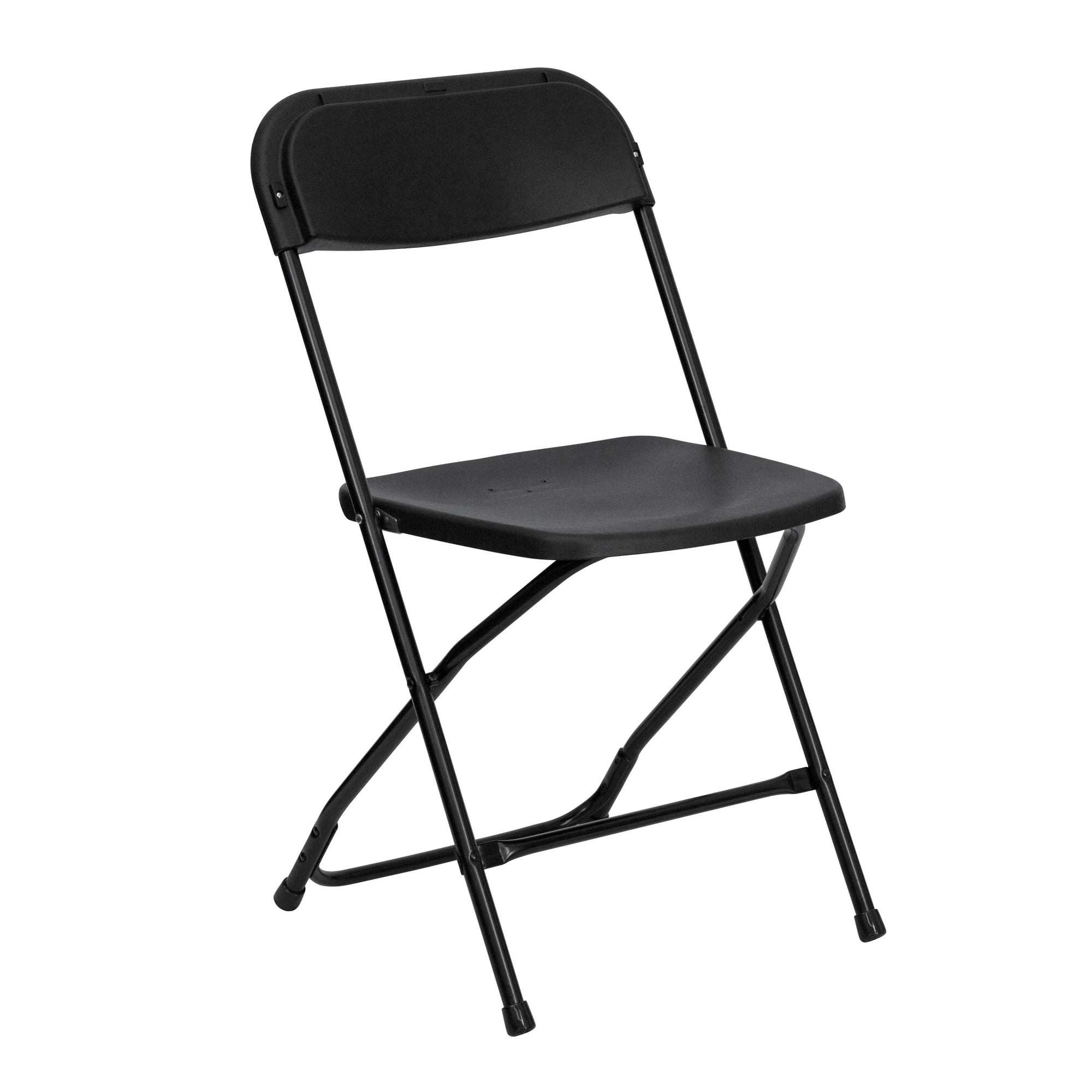 a line furniture wisteria black folding chairs with draining holes   walmart