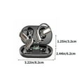 thumbnail image 3 of Bluetooth 5.3 Non In-Ear Hanging Earphones,13mm Composite Diaphragm,Directional Sound,Call Noise Reduction,500mAh Charging Case,60H Battery Life,LED Digital Display,Low Latency,HiFi Natural Sound, 3 of 8