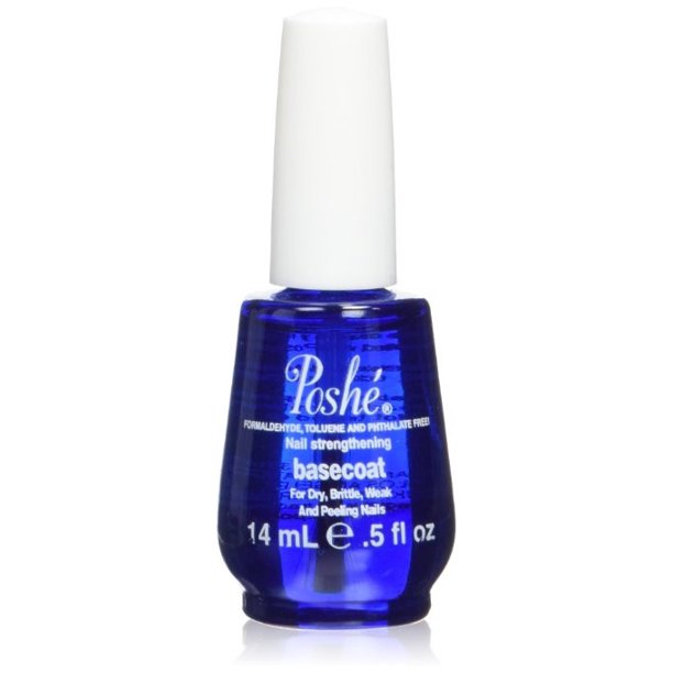 Poshe Nail Strengthening Treatment Base Coat, 0.5 Fluid
