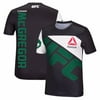 UFC Reebok Conor McGregor Black Fight Kit Walkout Jersey For Men