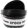 thumbnail image 3 of Crocs Men's Crocband Black Ankle-High Rubber Sandal - 7M, 3 of 3