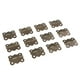 thumbnail image 5 of 12x de joyería de bronce de latón  música de Caja  de 33x41 mm Gloria Mini bisagras, 5 of 9