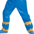 thumbnail image 2 of Costume de Power Ranger Bleu pour Tout-Petits, Tenue Officielle Power Rangers Dino Fury avec Masque, Taille Large (4-6), 2 of 5