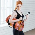 thumbnail image 6 of Sports Tote Fitness Bag Unisex Fitness Sports Bag Travel Bag Suitable for Travel Sports Fitness and Exercise Simple Design Large Sun, 6 of 6