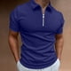 thumbnail image 3 of Camiseta de manga corta para hombre, informal, de verano, lisa, para vacaciones, para el día a día, 3 of 5