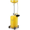 thumbnail image 1 of Réservoir d'Égouttage d'Huile Usée Portatif à Air – Capacité de 20 Gallons, Hauteur d'Entonnoir Réglable (38-65 Pouces), Roues Durables et Boîte à Outils Intégrée pour les Changements d'Huile d'Auto, de Moto et de Camion, 1 of 7