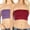 LILAC GREY/CABERNET, variant on Women & Juniors One Size Strapless Seamless Stretch Bandeau Tube Bra Top (No Pad)