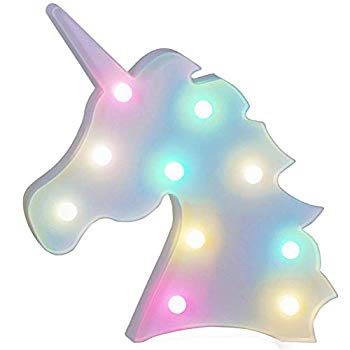 unicorn bedside light