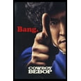 thumbnail image 2 of Junior's Cowboy Bebop Spike Spiegel Bang Graphic Tee Black X Large, 2 of 3