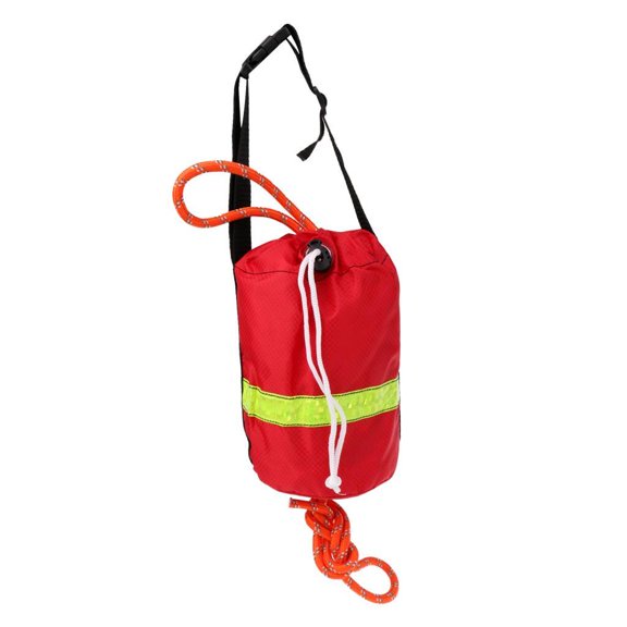 Eigraketly Kayak Boat Rescate flotante Bolsa de tiro reflectante Cuerda de línea de tiro Deportes acuáticos