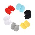 thumbnail image 3 of Europa y Estados Unidos gorro fetal para recién nacidos guantes antiarañazos gorro para bebé guantes para bebé gorro con nudo para bebé, 3 of 5