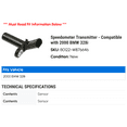 thumbnail image 2 of Speedometer Transmitter - Compatible with 2000 BMW 328i, 2 of 2