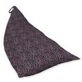 thumbnail image 2 of Leopard Print Lounger Chair Bag, Safari Animal Pattern Nature Inspired Fashion Cheetah Panther, High Capacity Storage with Handle Container, Lounger Size, Pink Grey Black, by Ambesonne, 2 of 5