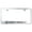 Chrome, variant on Honda Odyssey Laser Etched Logo Stainless Steel License Plate Frame (Chrome)