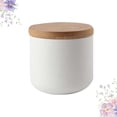 thumbnail image 3 of Boîte de Rangement en Céramique Durable pour Céréales, Conteneur de Rangement de Cuisine, Étui de Rangement Scellé (Blanc, Petit), 3 of 6