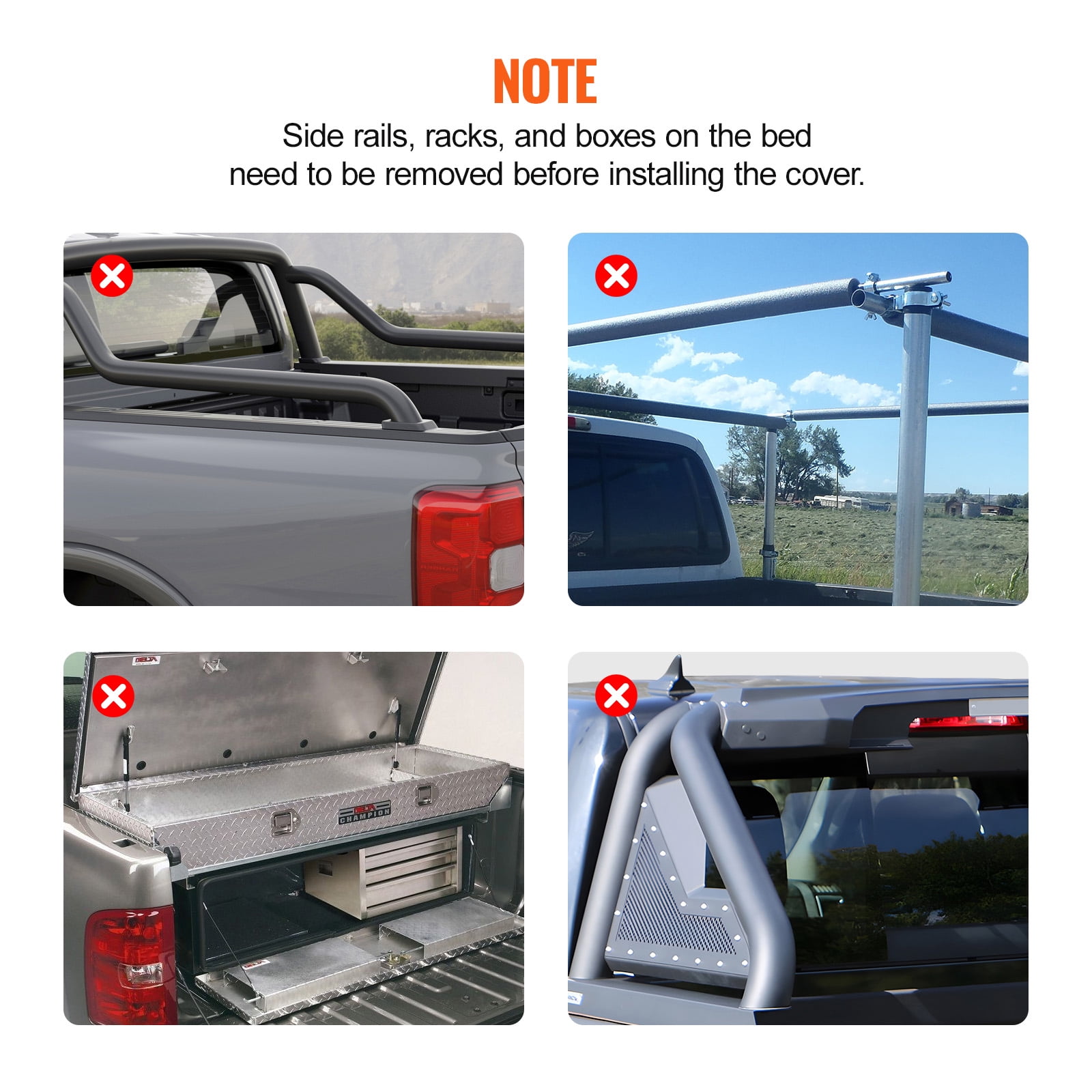 Aazon.co: CAPSER 5.5ft Soft Tri Fold Truck Bed Tonneau Cover