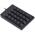 thumbnail image 4 of Teclado numérico silencioso externo 23 teclas Mini teclado numérico Plug and Play para computadoras portátiles para computadoras portátiles para computadoras de escritorio, 4 of 8