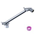 thumbnail image 1 of Brazo De Extensión Para Cabezal De Ducha De 8 Pulgadas, Cromado. Extensión De Brazo De Ducha Ajustable De Latón Macizo. Baje O Levante Cualquier Cabezal De Ducha Tipo Lluvia O De Mano A Su Altura Y Án, 1 of 5