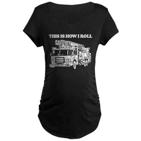 

CafePress - This Is How I Roll - Maternity Dark T-Shirt
