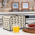 thumbnail image 5 of Toaster Covers 2 Slice, Colorful Armadillos Waterproof Bread Machine Cover Fits for Standard 2 Slice Toasters, Home Decor Toaster Protection with Hanging Rope, 5 of 7