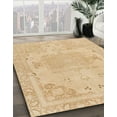 thumbnail image 2 of Ahgly Company Indoor Rectangle Abstract Yellow Abstract Area Rugs, 6' x 9', 2 of 6