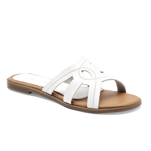 SANDALIA PLANA BEEN CLASS BLANCO 142003