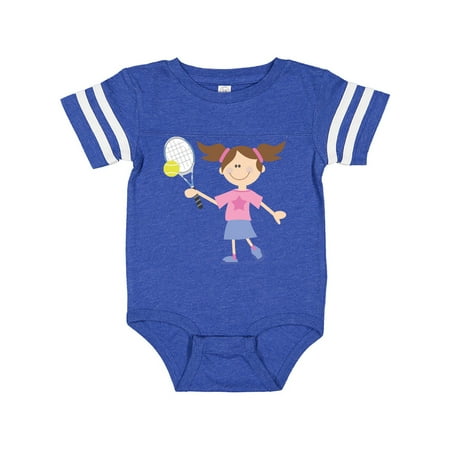 

Inktastic Tennis Girl Gift Baby Girl Bodysuit