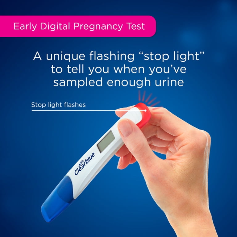 Clearblue Early Combo Pack Pregnancy Test Kit, 2 Tests photo 6