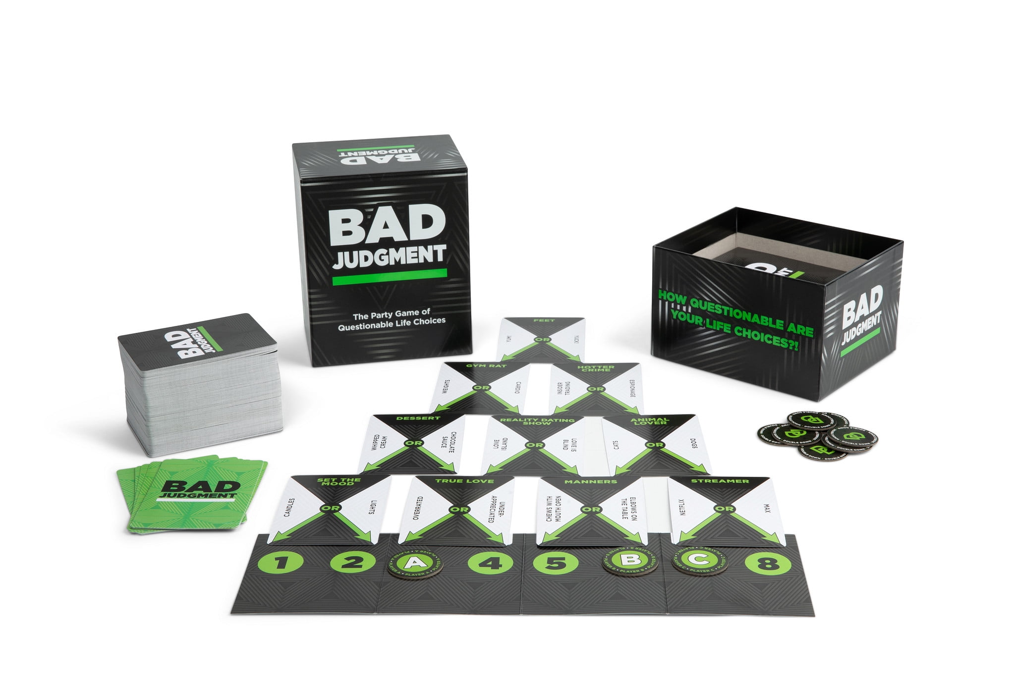 Bad Judgement - Adult Card Game for Friends, Families, Fun Parties, College Students & Board Games Night with Your Group