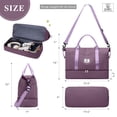 thumbnail image 2 of Gynky Travel Duffle Bag Weekender Bags for Women with Shoe Compartment Carry on Overnight Bag Gym Duffel Bag with Wet Pocket Hospital Bags for Labor and Delivery, 2 of 8
