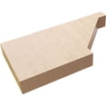 thumbnail image 6 of Ekena Millwork 2"W x 8"H x 16"L Burlington Woodgrain TimberThane Rafter Tail, Primed Tan, 6 of 6