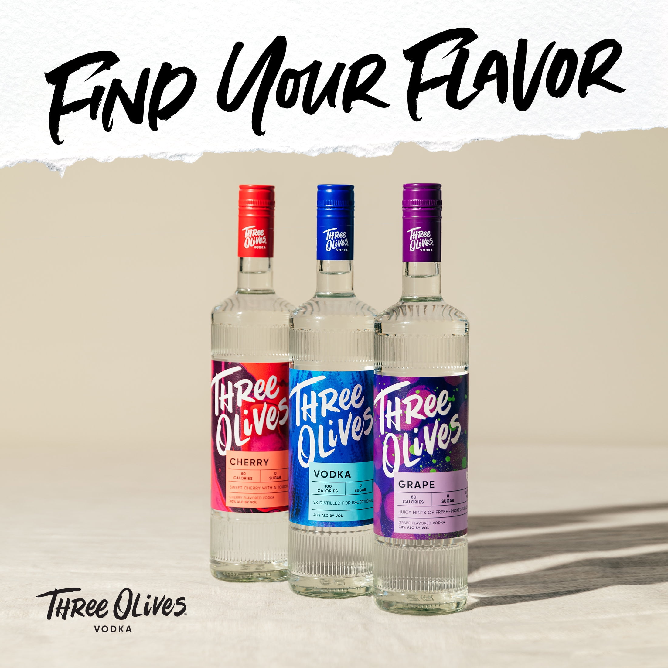 Three Olives Vodka Cherry, 750 ml Glass Bottle, 30% ABV - Walmart.com