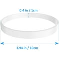 thumbnail image 2 of 3 Pack Rubber Gaskets Replacement Seal White Ring for Nutri Ninja Blender Replacement for Ninja Auto-iQ Pro Extractor CT680 BL456-30 BL480 BL681A BL682 (3.94 inch Gaskets), 2 of 8
