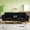 Black, variant on Leumius 72 Inch Futon Sofa Bed,Velvet Futon Couch with Adjustable Backrest and Cupholders,Suitable for Apartment,Living Room,Small Space,Pink
