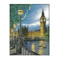 thumbnail image 2 of Punto de cruz 14CT Sello Costura Bordado DIY Campanario de Londres (F162) Likrtyny Oficina Multiescena Multifunción, 2 of 9