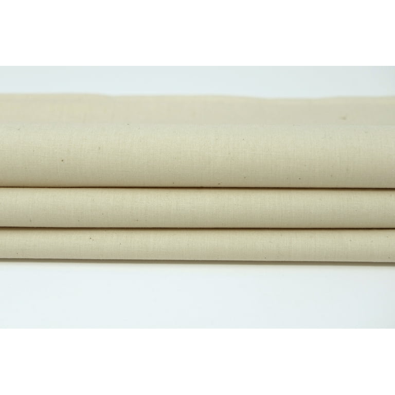 Design Works High Quality Unbleached Muslin Fabric 45X5yd Natural