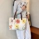 thumbnail image 3 of Bolso Hombro Mujeres Mujer Lona Femenina () Blanco, 3 of 9
