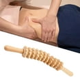 thumbnail image 3 of Rodillo de madera , ador de abdomen con rodillo corporal multifuncional pa músculos , herramienta de ruedas, bra Colco Rodillo gua sha, 3 of 8