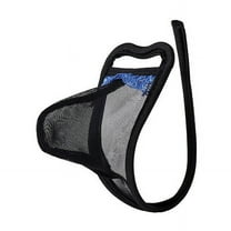 Tao Tao Mens C String Panties C Shape G String Briefs Mesh Sheer Bulge Pouch Thong Underwear Blue Free Size