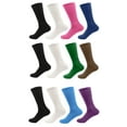 thumbnail image 1 of BambooMN - Women's Rayon from Bamboo Fiber Socks - Assortment 1 - 12prs, 1 of 1