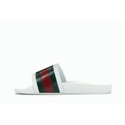 Gucci Mens Pursuit Pool Slides White Sandals, from StockX