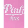 thumbnail image 2 of LovelyWholesale Rhinestone Pink Letter Shorts Set 2-Piece Outfit Casual Stylish Set, 2 of 4