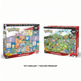 thumbnail image 1 of Pack 2 Rompecabezas Pokémon 1000 Piezas Novelty | Set Desafío Adultos y Fans, 1 of 4