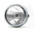 thumbnail image 1 of Motorcycle Headlight 575-inch Round Retro H2 Halogen 12v 35w 2250lm Front Headlamp Light Modified PartsGift, 1 of 5