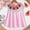 hwj# Red42, variant on Huowey Toddler Girls Summer Dresses A-Line Classic Plaid Crewneck Watermelon Embroidery Ruffles Sleeveless Holiday Party Wedding Dress Party Breathable Comfortable Dailywear Sundress,Red,6-12 Months