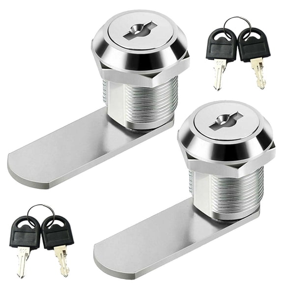 2PCS Cam Lock Security Lock 16-20mm Cam Lock Door Mail Box Furniture Locker