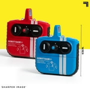 Sharper Image® Toy RC Robo Rivals Remote Control Robot Fighting Set with 2-Player Combat with Power Fists, 4-pieces, Blue And Red, Age 6+